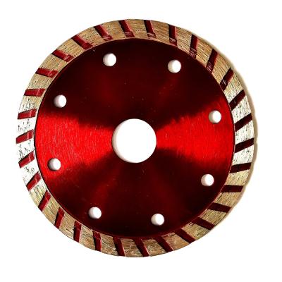 China Stone / Concrete / Marble 110mm Disc 4.3inch General Purpose Cutting Stone Cut Turbo Wet Diamond Saw Blade for sale