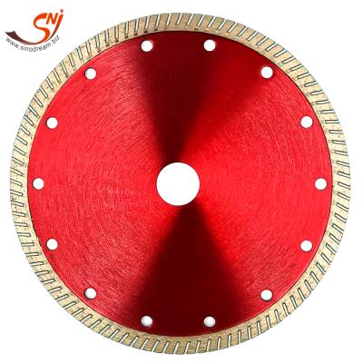 China Sharpness 180 Mm 7 In Turbo General Purpose Cold Pressed Fine Diamond Concrete Saw Blade for sale