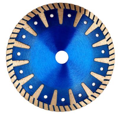 China 7 in 180 mm marble cutting blade turbo diamond saw blade cuts for granite stone for sale