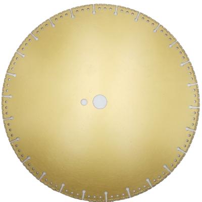 中国 Cut Effect 14 Inch Diamond Vacuum Brazed Saw Blade For All Cutting With Metal Cutting Sharp Cutting Disc 販売のため