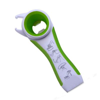 China Amazon Ideas Viable Hot Selling 5-in-1 Lid Can And Jar Opener Kitchen Tools Bottle Opener for sale