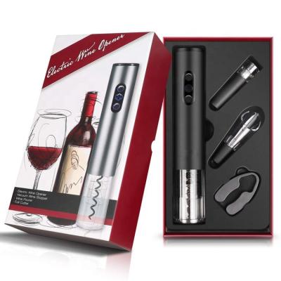 China Viable electric wine cork corkscrew corkscrew aluminum corkscrew opener set with factory price for sale