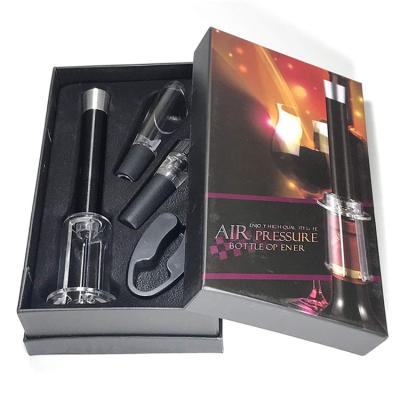 China Amazon Wine Viable Hot Selling Gift 4 Pieces Gift Set Corkscrew Opener Bottle Wine Accessories Toolbar for sale