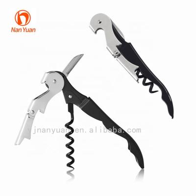 China Sustainable Hot Selling Custom Made Stainless Steel Handle Wine Corkscrew With Promotion for sale