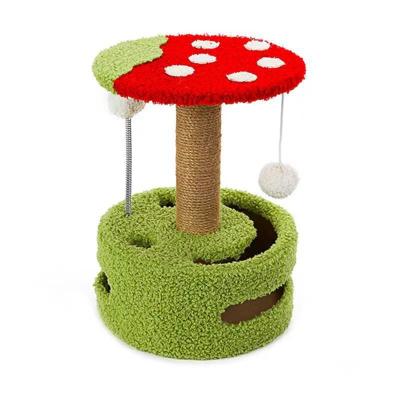 China Cats new Cat Scratching Post Digging Ball Vertical Fun Cat Toy Cat Climbing Frame for sale