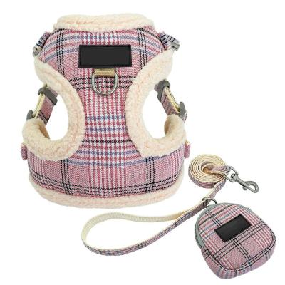 China 2022 Hot Selling Simple And Comfortable Breathable Comfortable Pet Vest Chest Strap And Leash Set Dog Harness for sale