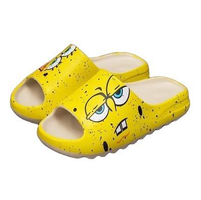 China 2021 Summer Graffiti Fish Mouth Ladies Women's Thick Sole Wear External Sandals Slides Beach Platform Slippers For Women O-T-0340 for sale