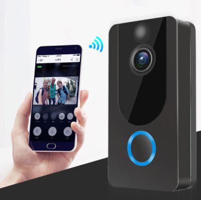 China V7 WiFi Video Doorbell Camera 1080p Waterproof Smart Wireless Doorbell Battery Operated With Chime for sale