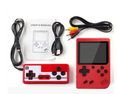 China 3 Inch Handheld Game Console 400 IN 1 Retro Video Game Console 8 Bit Game Player For Kids Gift 3.0