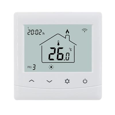 China Wifi Modern Weekly Programmable Thermostat Controller Controller 220V Wireless Thermostat for sale