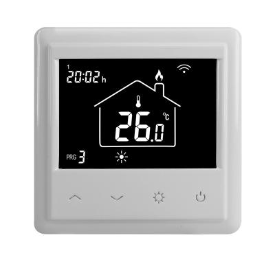 China CE Modern European Program Wireless Floor Heating 7days Programmable Thermostat for sale