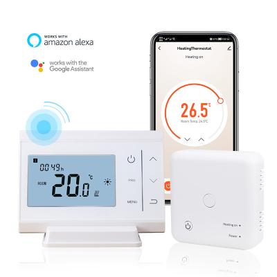 China Factory wholesale modern WIFI thermostat controller for gas boiler or floor heating system for sale