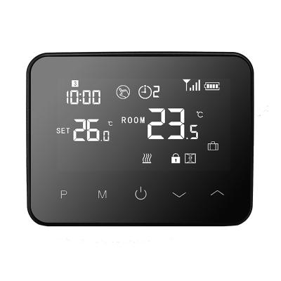 China Modern Wireless Digital Room Thermostat For Electric Heating System Or/Both Boiler Heating System for sale