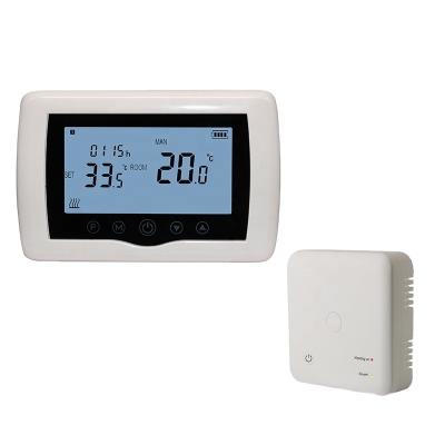 China Modern White Digital LCD Display Room Thermostat for sale