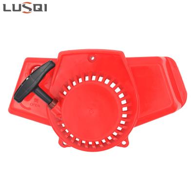 China Professional Good Quality Agriculture Red Color Gasoline 40-6 Generator Pull Start Recoil Starter For Machine for sale