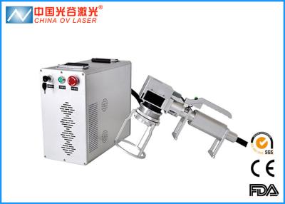 China 30 Watts Handbediende Laser die Machine voor Metaal en Nonmetal merken Te koop