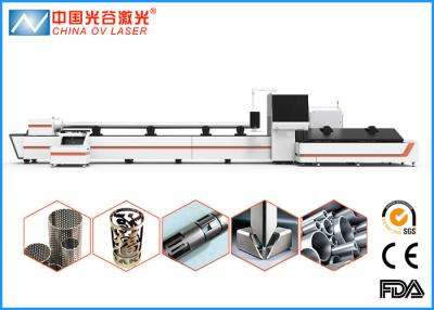 China 1000W Carbon Steel Tube Laser Cutting Machine for Kitchenware Agricultural Equipment for sale