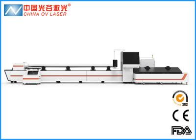 China 1KW Fiber Stainless Steel Pipe Laser Cutting Machine with Cypcut Control System for sale