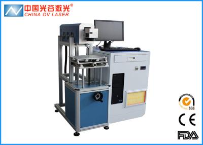 China Laser-CO2 Graviermaschine-Ohrmarken der Faser-20W Plastikminiportable zu verkaufen