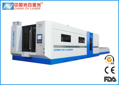 China Máquina para corte de metales de la hoja automática de la plataforma 2000W del cambiador para el acero del grueso de 12m m en venta