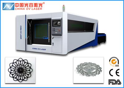 China 3mm Kitchen Ware Sheet Metal Laser Cutting Machine with Exchanger Pallet for sale