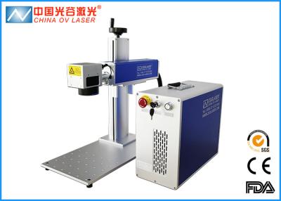 China Stainless Steel Aluminum Black Fiber Laser Marking System With JPT MOPA 20W for sale