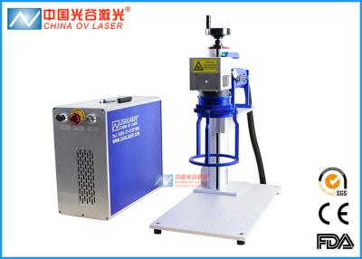 China 20W 30W 50W Raycus Portable Handheld Laser Marking Machine For Metal for sale