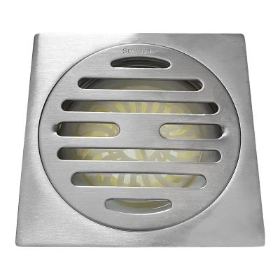 China Suppliers Bathroom Accessories Stainless Steel Tile Insert Shower Antirust Chinese Square Floor Drain for sale