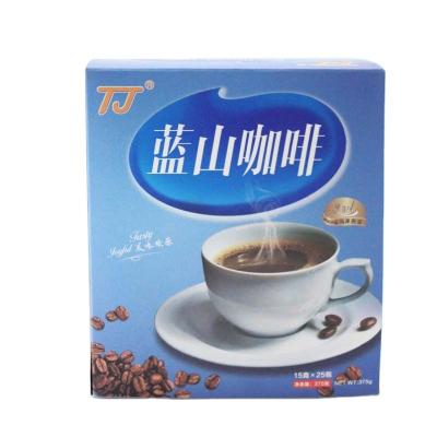 China Instant Delicious Soluble Coffee 3in1 Made In China Blue Mountain Coffee for sale