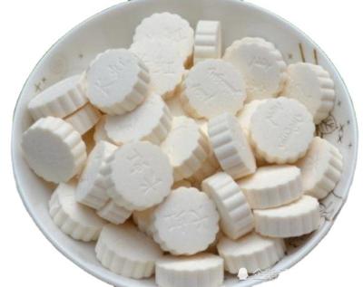 China High Calcium Dried Normal Children Eat Delicious Milk Flakes Milk Tablets for sale