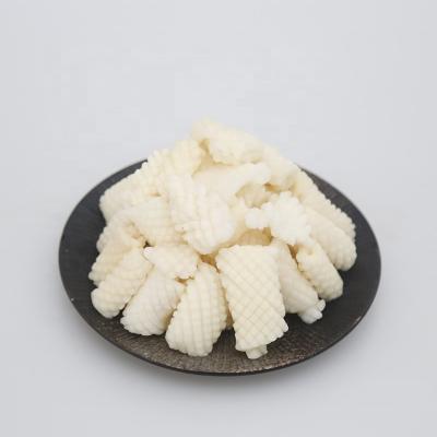 China Pineapple nutritious jelly fresh cut squid process flower for sale