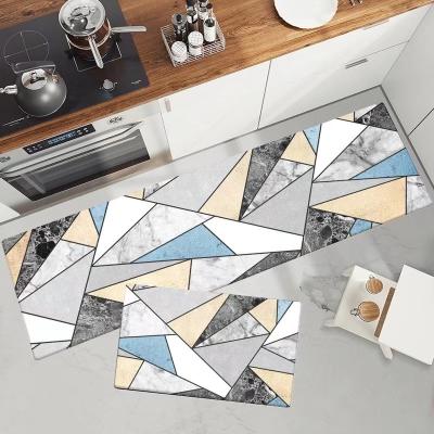 China Washable Super Absorbent Diatom Mud Soft Kitchen Mat for sale