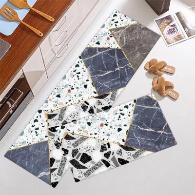 China Canvas Kitchen Mats And Rugs Kitchen Floor Mats Non Slip For Sale Washable Kitchen Covers for sale