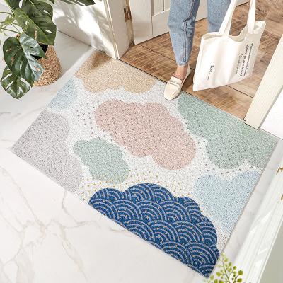 China Wholesale Washable Coil Mat Coil Mat Cover Entry Anti Slip Easy Cleaning Mat for sale