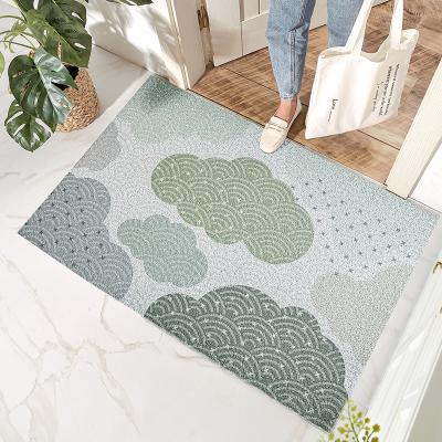 China Fashion Pattern Mat Floor Washable Cover Shoe Reel Washable Hot Selling Sole Cleaning Mat for sale