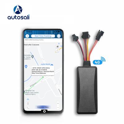 China GT10 Motorcycle Fleet Management GPS Locator Relay Car Navigation SOS 4G Free Software System Satellite Positioning Anti-theft Tracker for sale