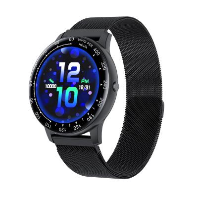 China New Arrivals GPS Navigation 1.28 Inch Round Heart Rate Blood Pressure Smartwatch Fitness Tracker Face H30 Watch Men DIY Full Touch Smart Watch for sale