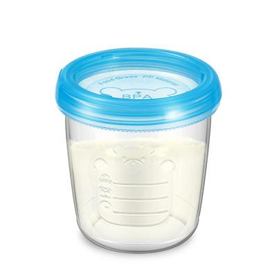 China BPA Free Preservation 180ML Breastmilk Storage Cup Baby Food Storage Food Snack Box for sale