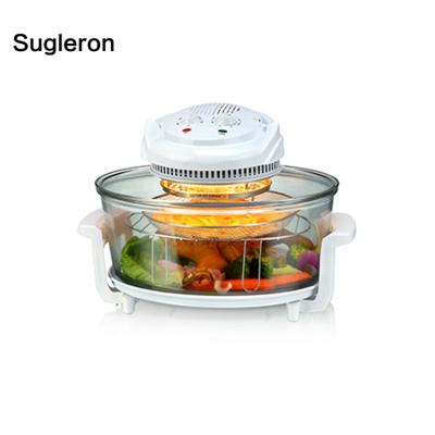 China 12L Family Oval Glass Bowl Convection Oven for sale