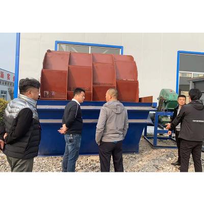 China Wheel wheel sand washing machine, new technology river sand washing equipment for sale for sale