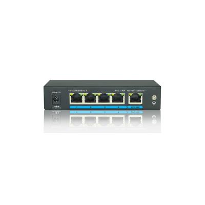 China POE Power Supply Ethernet Network 5Ports Gigabit POE Smart Switch IEEE 802.3af for sale