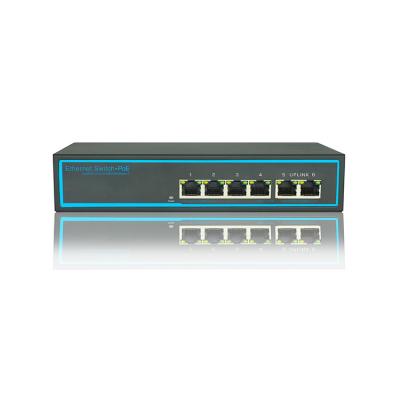 China Wholesale POE Power Supply 6port 1000M Reverse POE Gigabit Switch For IP Camera for sale