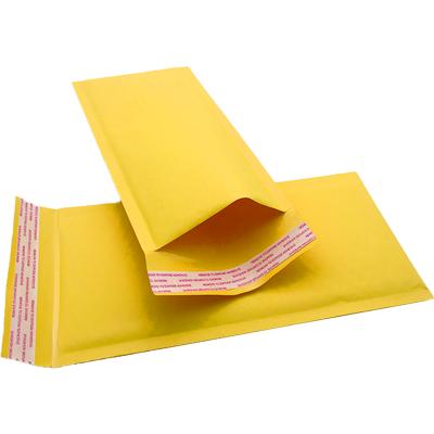 China Safety Degradable 2021 New In Yellow Recycled Bubble Mailer Ads 4x8 Bubble Wrap for sale