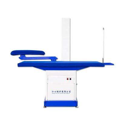 China Vertical Suction Vacuum Action-Arm Ironing Table With Electric Heating Ironing Board For Keeping Clothes Dry for sale