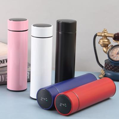 China 304 Stainless Steel Smart Viable Water Bottles With Lid LED Temperature Display For Daily Promotion Gift for sale