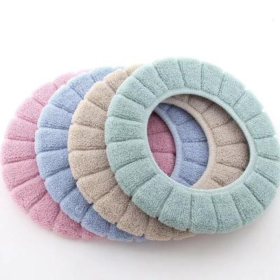 China Wholesale Sustainable Portable Washable Toilet Seat Cover Bathroom Cushion Soft Comfortable Toilet Seat Mat for sale