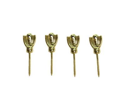 China Plastic and Steel 2# coffin lid screw funeral decoration for sale