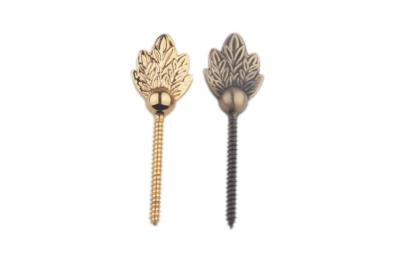 China Golden or Bronze Zinc Alloy Coffin Screw , Funeral Decoration D005 for sale