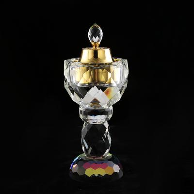 China Arabian Style Crystal Incense Oil Burner from CJ - Europe New Creative Design for sale