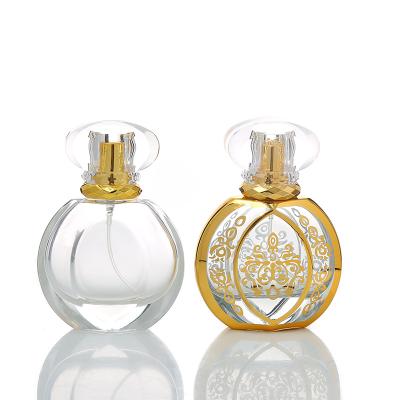 China CJ-50ML Personal Care OEM Hot Sale Arabic Attar Glass Bottle Empty Perfume Bottle for sale